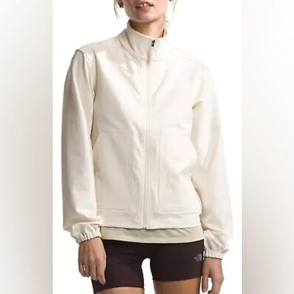NWT The North Face Women's Willow Stretch Jacket in White Dune